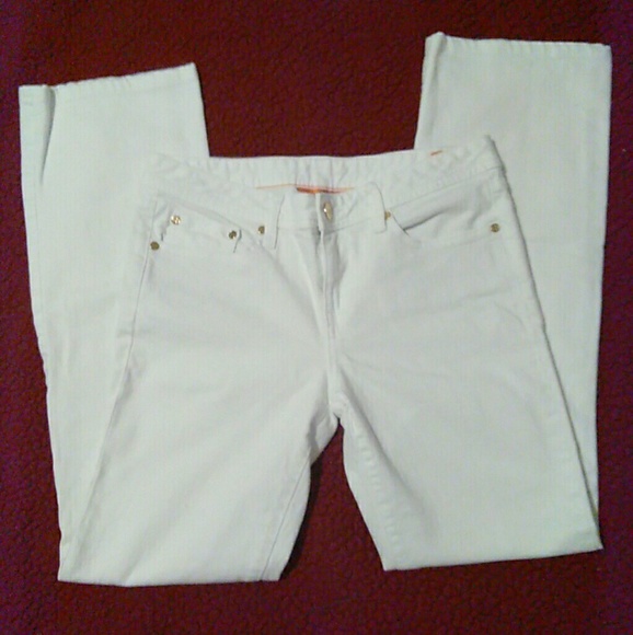 Tory Burch Pants - Tory burch whiite classic jeans size 29